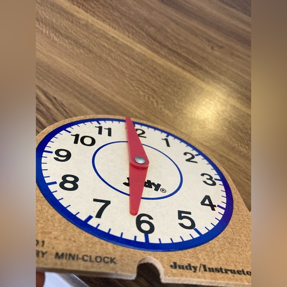 Judy Original Mini-Clocks Learning Tools School Children - Picture 3 of 8
